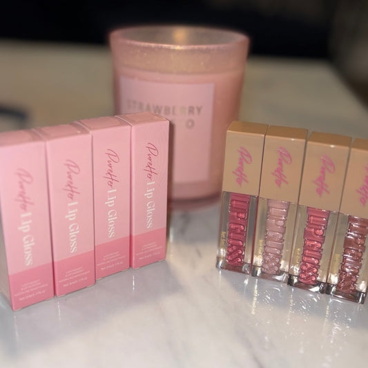 PureHer Lipgloss Bundle Deal, Blessed, Her, Honey Dip, Blossom