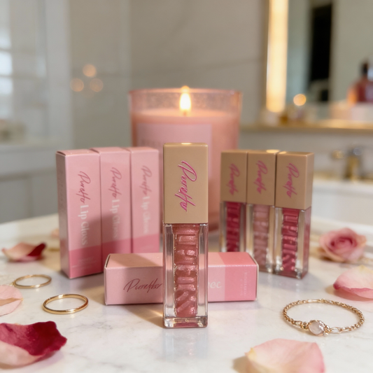 PureHer Lipgloss Bundle Deal, Blessed, Her, Honey Dip, Blossom